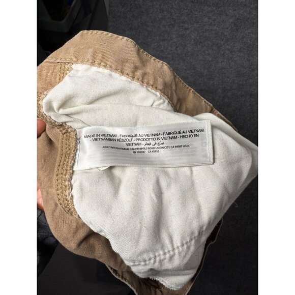 Ariat Men's Rebar M4 Relaxed Straight Field Khaki Made Tough Size 36/32 - Picture 7 of 8